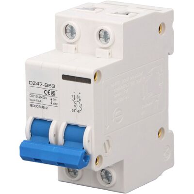 OEM Disjoncteur Photovoltaïque Cc 2p, Interrupteur De Protection Contre Les Surcharges Haute Sensibilité Dc12-240v 4ka 6a-crezuo - Publicité OEM Disjoncteur Photovoltaïque Cc 2p, Interrupteur De Protection Contre Les Surcharges Haute Sensibilité Dc12-240v 4ka 6a-crezuo - Publicité