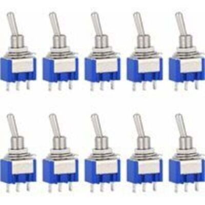 ABYSSE 10 Pièces Ac 125 V 6a Sur 3 Broches Mini Interrupteur À Bascule 2 Positions Pour Arduino Voiture Camion Bateau Véhicule Commutateur - Publicité ABYSSE 10 Pièces Ac 125 V 6a Sur 3 Broches Mini Interrupteur À Bascule 2 Positions Pour Arduino Voiture Camion Bateau Véhicule Commutateur - Publicité