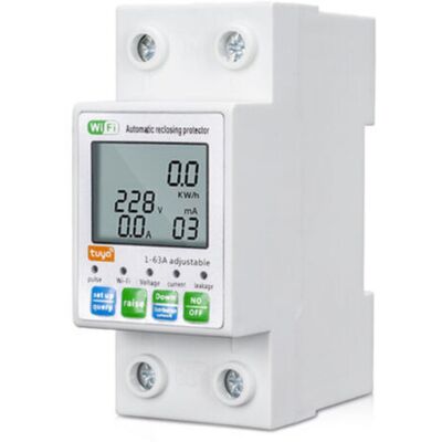 OEM protecteur À Réenclenchement Automatique - Multifonction, Compteur Courant Tension Lcd, Valeurs De Protection Réglables, Nécessite Passerelle - Contrôle App-crezuo - Publicité OEM protecteur À Réenclenchement Automatique - Multifonction, Compteur Courant Tension Lcd, Valeurs De Protection Réglables, Nécessite Passerelle - Contrôle App-crezuo - Publicité