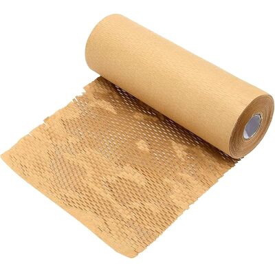 SANS MARQUE Papier D'Emballage Nid D'Abeille 25cmx20m Rouleau Papier Kraft Nid D'Abeille Marron Papier Emballage Protection Papier Emballage Déménagement Pour Vase Assiette Verre Cadeaux Et Articles Fragiles - Publicité SANS MARQUE Papier D'Emballage Nid D'Abeille 25cmx20m Rouleau Papier Kraft Nid D'Abeille Marron Papier Emballage Protection Papier Emballage Déménagement Pour Vase Assiette Verre Cadeaux Et Articles Fragiles - Publicité