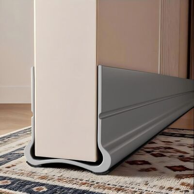 OEM 93cm Gris Calfeutrer Bas De Porte, Silicone Bande D'Étanchéité Pas Besoin De Coller, Isolation Phonique Porte, Boudin De Porte Anti Courant D'Air Calfeutrer Seuil Porte, (gray) - Publicité OEM 93cm Gris Calfeutrer Bas De Porte, Silicone Bande D'Étanchéité Pas Besoin De Coller, Isolation Phonique Porte, Boudin De Porte Anti Courant D'Air Calfeutrer Seuil Porte, (gray) - Publicité