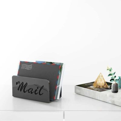 Scotch Trieur De Courrier En Acrylique, Base Antidérapant Pour La Maison, L'École, Le Bureau - Publicité Scotch Trieur De Courrier En Acrylique, Base Antidérapant Pour La Maison, L'École, Le Bureau - Publicité