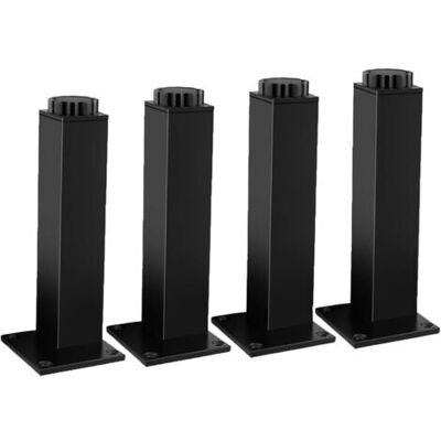 OEM Royaluxe-pieds De Meuble Réglables En Métal – Lot De 4 – Capacité De Charge 400 Kg – Hauteur 30 Cm – Ajustement 18 Mm – Base Antidérapante - Publicité OEM Royaluxe-pieds De Meuble Réglables En Métal – Lot De 4 – Capacité De Charge 400 Kg – Hauteur 30 Cm – Ajustement 18 Mm – Base Antidérapante - Publicité