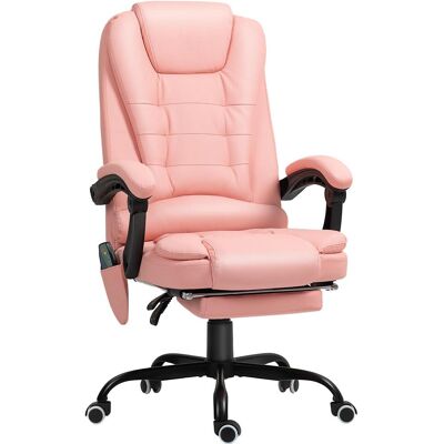 OEM Fauteuil De Bureau Avec Massage 7 Points, Bureau Ergonomique Inclinable, De Direction Réglable En Hauteur Avec Télécommande, Capacité De Charge 120 Kg, Pour Le Bureau Ou Les Études, Rose - Publicité OEM Fauteuil De Bureau Avec Massage 7 Points, Bureau Ergonomique Inclinable, De Direction Réglable En Hauteur Avec Télécommande, Capacité De Charge 120 Kg, Pour Le Bureau Ou Les Études, Rose - Publicité