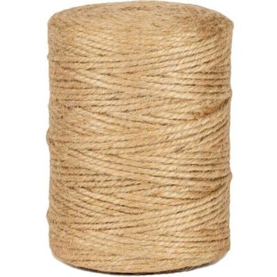 OEM 100m De Ficelle De Jute Teinte Naturelle, Sans Goût, Convient Pour Le Bricolage, Le Jardinage, L'Entretien, L'Emballage, Les Arts Créatifs - Publicité OEM 100m De Ficelle De Jute Teinte Naturelle, Sans Goût, Convient Pour Le Bricolage, Le Jardinage, L'Entretien, L'Emballage, Les Arts Créatifs - Publicité