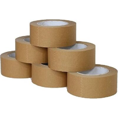 OEM 6 Pcs Ecologique Ruban Adhésif En Papier Kraft, Marron Ruban Adhésif D'Emballage, Biodégradable Ruban Papier D'Emballage, Sans Plastique, Totalement Recyclable 20mm16m - Publicité OEM 6 Pcs Ecologique Ruban Adhésif En Papier Kraft, Marron Ruban Adhésif D'Emballage, Biodégradable Ruban Papier D'Emballage, Sans Plastique, Totalement Recyclable 20mm16m - Publicité