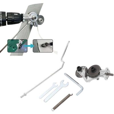 OEM Grignoteuse De Tôle.coupeur De Plaque De Perceuse Électrique. Accessoire De Perceuse De Grignoteuse En Métal Avec Adaptateur. Facile À Utiliser - Publicité OEM Grignoteuse De Tôle.coupeur De Plaque De Perceuse Électrique. Accessoire De Perceuse De Grignoteuse En Métal Avec Adaptateur. Facile À Utiliser - Publicité