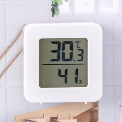 SCORPIO Petit Hygromètre Numérique Thermomètre Intérieur Thermomètre D'Ambiance Moniteur De Température Et Humidimètre Pour Le Confort Du Bureau À Domicile Thermomètre De Reptile - Publicité SCORPIO Petit Hygromètre Numérique Thermomètre Intérieur Thermomètre D'Ambiance Moniteur De Température Et Humidimètre Pour Le Confort Du Bureau À Domicile Thermomètre De Reptile - Publicité