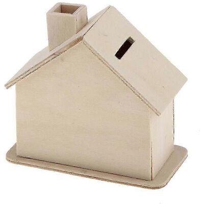 YUDO Porte-stylo Inachevé, Organisateur De Bureau Fait Main, Fournitures Scolaires Et De Bureau, Stylo En Mdf, Jouets À Monter Soi-même Pour Enfants-11x6x10cm House - Publicité YUDO Porte-stylo Inachevé, Organisateur De Bureau Fait Main, Fournitures Scolaires Et De Bureau, Stylo En Mdf, Jouets À Monter Soi-même Pour Enfants-11x6x10cm House - Publicité