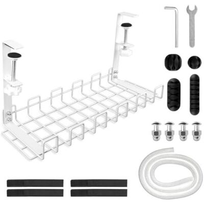 OEM Cache Cable Bureau, Gestion Cable Bureau Sans Perçage, Range Cable Bureau Kit Cable Management Pour Bureau, Maison-chrom - Publicité OEM Cache Cable Bureau, Gestion Cable Bureau Sans Perçage, Range Cable Bureau Kit Cable Management Pour Bureau, Maison-chrom - Publicité