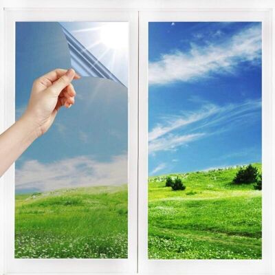 OEM Film Miroir Pour Vitrage Sans Tain Protection Thermique Visuelle 45 X 400 Cm Couleur Argent 1 Rouleau -ulisem - Publicité OEM Film Miroir Pour Vitrage Sans Tain Protection Thermique Visuelle 45 X 400 Cm Couleur Argent 1 Rouleau -ulisem - Publicité