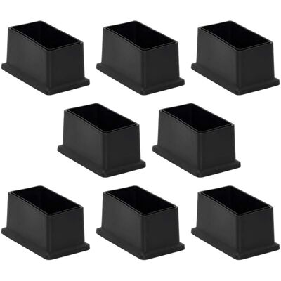 Scotch Lot De 8 Embouts Rectangulaires Pour Pieds De Chaise En Pvc Non Marquants - Protection Du Sol 25 X 50 Mm (1" X 2") - Publicité Scotch Lot De 8 Embouts Rectangulaires Pour Pieds De Chaise En Pvc Non Marquants - Protection Du Sol 25 X 50 Mm (1" X 2") - Publicité