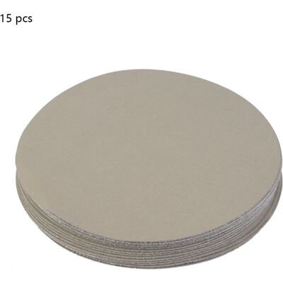 OEM 15 Pièces De Papier De Verre Rond De 5 Pouces, Grains 180, 400, 1500, 5000 Et 10000 (5000) - Publicité OEM 15 Pièces De Papier De Verre Rond De 5 Pouces, Grains 180, 400, 1500, 5000 Et 10000 (5000) - Publicité