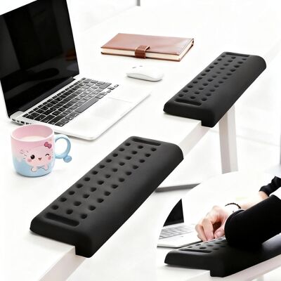 OC-PRO Repose-poignet Pour Bureau En Forme De L – Lot De 2, Repose-mains Pour Clavier, Accessoires De Bureau, Protection Coude, Confort Et Antidérapant – 30 × 10 Cm - Publicité OC-PRO Repose-poignet Pour Bureau En Forme De L – Lot De 2, Repose-mains Pour Clavier, Accessoires De Bureau, Protection Coude, Confort Et Antidérapant – 30 × 10 Cm - Publicité