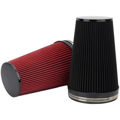 FLAMMKRAFT Kit D'Amélioration D'Admission D'Air Froid À Haut Débit : Deux Filtres De 152 Mm — Universel - Publicité FLAMMKRAFT Kit D'Amélioration D'Admission D'Air Froid À Haut Débit : Deux Filtres De 152 Mm — Universel - Publicité