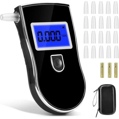 Melissa Testeur D'Alcool Électronique, Testeur D'Alcool Numérique Portable, Testeur D'Alcool Avec Écran Lcd, Testeur D'Alcool À Capteur À Semi-conducteurs Avec Alarme, 20 Embouts (noir) - Publicité Melissa Testeur D'Alcool Électronique, Testeur D'Alcool Numérique Portable, Testeur D'Alcool Avec Écran Lcd, Testeur D'Alcool À Capteur À Semi-conducteurs Avec Alarme, 20 Embouts (noir) - Publicité