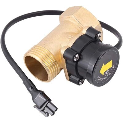 MOXIE Commutateur De Débit D'Eau, Ht-800 G1 Filetage 220v Capteur De Débit De Pompe À Eau Commutateur De Commande Automatique, Avec Des Performances Stables, Résistant Aux Hautes Températures - Publicité MOXIE Commutateur De Débit D'Eau, Ht-800 G1 Filetage 220v Capteur De Débit De Pompe À Eau Commutateur De Commande Automatique, Avec Des Performances Stables, Résistant Aux Hautes Températures - Publicité
