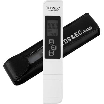 Melissa Lcd Écran Tds Ec Mètre Digital Tds Testeur 3 En 1 Pour Qualité De L'Eau Stylo Testeur Ec, Conductivité Et Température Mesure De Pureté De Qualité De L'Eau Potable Picine Lab - Publicité Melissa Lcd Écran Tds Ec Mètre Digital Tds Testeur 3 En 1 Pour Qualité De L'Eau Stylo Testeur Ec, Conductivité Et Température Mesure De Pureté De Qualité De L'Eau Potable Picine Lab - Publicité