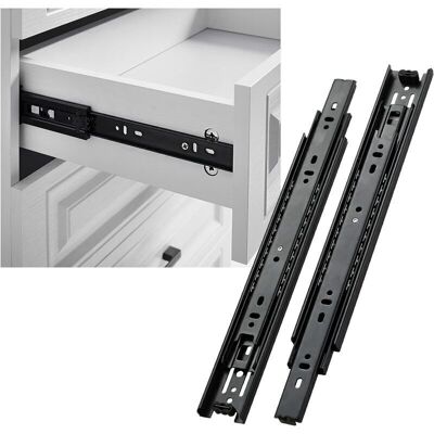 SANS MARQUE Coulisse À Billes Glissières À Extension Complète 450 Mm Glissières De Tiroir À Roulement À Billes Très Résistantes Capacité De Charge 45 Kg, 1 Paire, - Publicité SANS MARQUE Coulisse À Billes Glissières À Extension Complète 450 Mm Glissières De Tiroir À Roulement À Billes Très Résistantes Capacité De Charge 45 Kg, 1 Paire, - Publicité