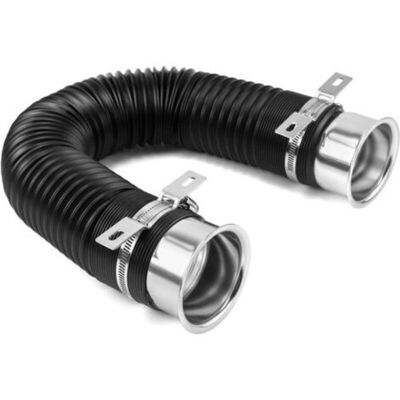 URSUS Tuyau D'Admission D'Air Froid 76 Mm , Extensible À 1 M , Kit Admission Direct Universel , Noir - Publicité URSUS Tuyau D'Admission D'Air Froid 76 Mm , Extensible À 1 M , Kit Admission Direct Universel , Noir - Publicité