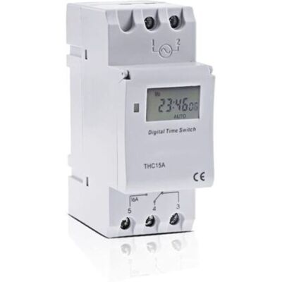 SANS MARQUE Interrupteur Industriel Tm615-2 Micro-ordinateur Électronique Programmable Numérique Minuterie Interrupteur Relais Contrôle 12v 110v 220v 16a Montage Sur Rail Din - Publicité SANS MARQUE Interrupteur Industriel Tm615-2 Micro-ordinateur Électronique Programmable Numérique Minuterie Interrupteur Relais Contrôle 12v 110v 220v 16a Montage Sur Rail Din - Publicité