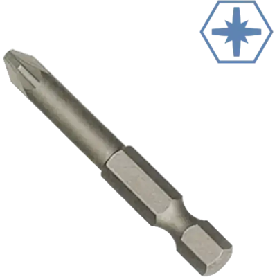 BONI-SHOP® Embout De Vissage Pz3 50mm En Acier S2 Qualité Industrielle - Publicité BONI-SHOP® Embout De Vissage Pz3 50mm En Acier S2 Qualité Industrielle - Publicité