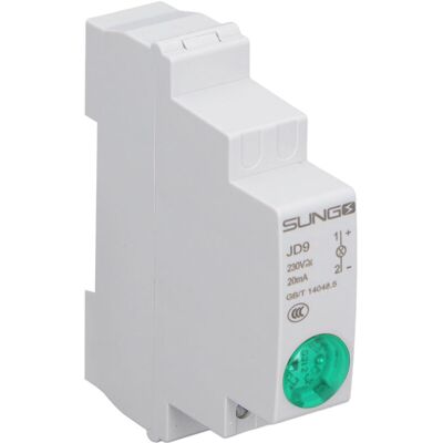 PELTOR Jeffergarden lampe Signal Led Rail Din indicateur De Puissance Ac Dc 230v Pour Boîtier Distribution - Publicité PELTOR Jeffergarden lampe Signal Led Rail Din indicateur De Puissance Ac Dc 230v Pour Boîtier Distribution - Publicité