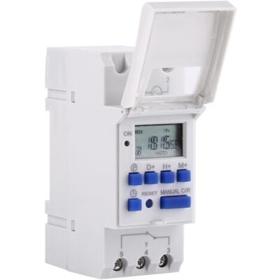 OEM Minuterie Électronique Programmable Hebdomadaire Avec Affichage Lcd, 16 Cycles Marche/arrêt (ac/dc 24 V) - Publicité OEM Minuterie Électronique Programmable Hebdomadaire Avec Affichage Lcd, 16 Cycles Marche/arrêt (ac/dc 24 V) - Publicité