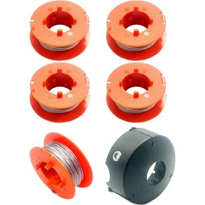 ACKERMAN F016800175 Bobine De Rechange Pour Coupe-bordures Bosch Art 23 26 30 Combitrim Easytrim, Pro-tap, Ligne De Rinçage Automatique, 8 Mètres, Avec Couvercle Pour F016l71088 (5 Bobines Et 1 Couvercle) - Publicité ACKERMAN F016800175 Bobine De Rechange Pour Coupe-bordures Bosch Art 23 26 30 Combitrim Easytrim, Pro-tap, Ligne De Rinçage Automatique, 8 Mètres, Avec Couvercle Pour F016l71088 (5 Bobines Et 1 Couvercle) - Publicité
