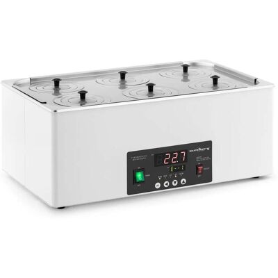HELLOSHOP26 Bain Marie Thermostaté Numérique De Laboratoire Chauffage Doublure En Acier Inoxydable 22,5 Litres 100 °c 500 X 300 X 150 Mm Acier Inoxydable - Publicité HELLOSHOP26 Bain Marie Thermostaté Numérique De Laboratoire Chauffage Doublure En Acier Inoxydable 22,5 Litres 100 °c 500 X 300 X 150 Mm Acier Inoxydable - Publicité