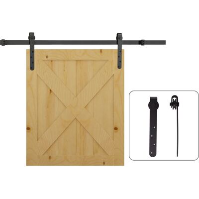 BRINSEA Kit De Porte Coulissante Système Galandage Avec Porte Épaisseur 20-25 Mm Largeur Max. 0,9 M Charge Max. 20 Kg Acier Noir - Publicité BRINSEA Kit De Porte Coulissante Système Galandage Avec Porte Épaisseur 20-25 Mm Largeur Max. 0,9 M Charge Max. 20 Kg Acier Noir - Publicité