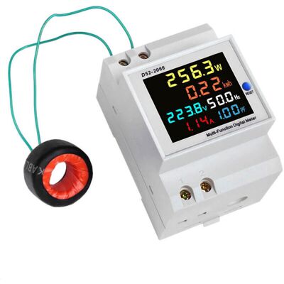 Melissa Indicateur De Consommation Électrique D52-2066 Compteur Électrique Phase Ménage Smart Watt-heure Mètre Rail De Guidage Type 220v Tension Courant Puissance Fréquence Facteur Compteur Compteur Ac40-300v - Publicité Melissa Indicateur De Consommation Électrique D52-2066 Compteur Électrique Phase Ménage Smart Watt-heure Mètre Rail De Guidage Type 220v Tension Courant Puissance Fréquence Facteur Compteur Compteur Ac40-300v - Publicité