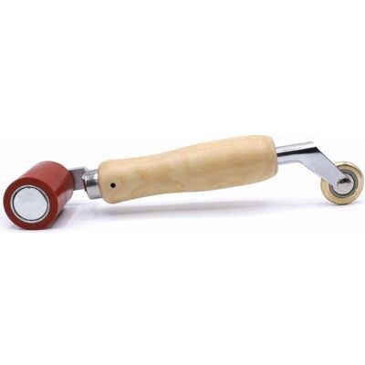 Vision Tigrezy – Rouleau De Pression Professionnel – Combiné 1 Rouleau Silicone Et 1 Rouleau Laiton – 45 Mm Pour Diffuseur À Air Chaud – Outil Couvreur - Publicité Vision Tigrezy – Rouleau De Pression Professionnel – Combiné 1 Rouleau Silicone Et 1 Rouleau Laiton – 45 Mm Pour Diffuseur À Air Chaud – Outil Couvreur - Publicité