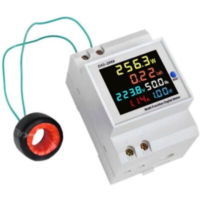 SCORPIO Indicateur De Consommation Électrique D52-2066 Compteur Électrique Phase Ménage Smart Watt-heure Mètre Rail De Guidage Type 220v Tension Courant Puissance Fréquence Facteur Compteur Compteur Ac40-300v - Publicité SCORPIO Indicateur De Consommation Électrique D52-2066 Compteur Électrique Phase Ménage Smart Watt-heure Mètre Rail De Guidage Type 220v Tension Courant Puissance Fréquence Facteur Compteur Compteur Ac40-300v - Publicité