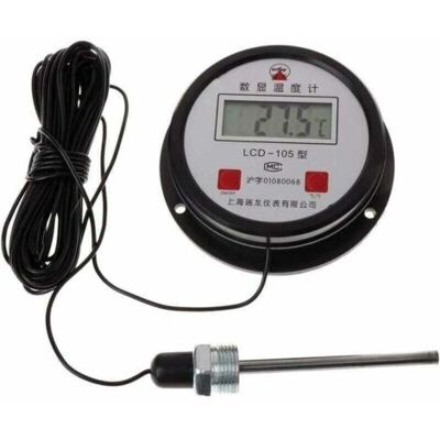 ABYSSE Thermomètre Numérique Industriel À Haute Température Avec Sonde 10 M - Publicité ABYSSE Thermomètre Numérique Industriel À Haute Température Avec Sonde 10 M - Publicité