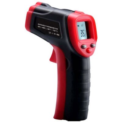 URSUS Thermomètre Infrarouge, -50 °c 600 °c (-58 °f 1112 °f) Thermomètre Laser Sans Contact Avec Émissivité Réglable, Thermomètre Pour Cuisine/pizza/barbecue/industrie (pas Pour Les Humains) - Publicité URSUS Thermomètre Infrarouge, -50 °c 600 °c (-58 °f 1112 °f) Thermomètre Laser Sans Contact Avec Émissivité Réglable, Thermomètre Pour Cuisine/pizza/barbecue/industrie (pas Pour Les Humains) - Publicité