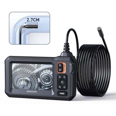 Scotch Caméra D'Inspection Endoscopique Industrielle, Caméra D'Égout Endoscopique Ips 4,3", Caméra Serpent Étanche Ip67 Avec 8 Lumières Led, Câble Semi-rigide De 5 M,de - Publicité Scotch Caméra D'Inspection Endoscopique Industrielle, Caméra D'Égout Endoscopique Ips 4,3", Caméra Serpent Étanche Ip67 Avec 8 Lumières Led, Câble Semi-rigide De 5 M,de - Publicité