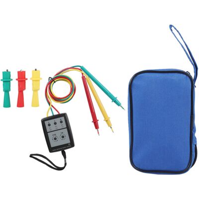 PELTOR Jeffergarden Indicateur De Phase, Buzzer Led, Rotation Numérique, Indicateur Sûr Et Fiable Pour Les Tests De Tension En Laboratoire - Publicité PELTOR Jeffergarden Indicateur De Phase, Buzzer Led, Rotation Numérique, Indicateur Sûr Et Fiable Pour Les Tests De Tension En Laboratoire - Publicité