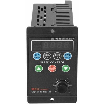 Scotch Variateur De Fréquence Pour Moteur Triphasé 220v – Affichage Digital 4 Chiffres – Puissance 0,75 Kw – Plage De Vitesse 0-3000 Tr/min - Publicité Scotch Variateur De Fréquence Pour Moteur Triphasé 220v – Affichage Digital 4 Chiffres – Puissance 0,75 Kw – Plage De Vitesse 0-3000 Tr/min - Publicité