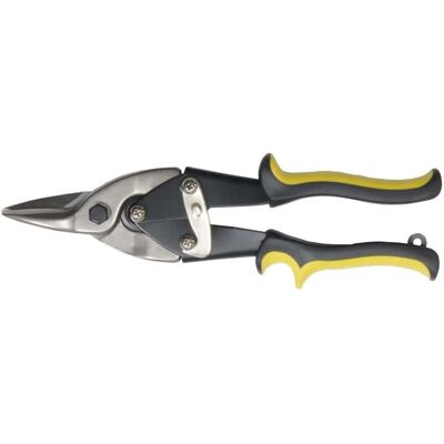 GRASSLIN 1 - Cisaille À Tôle - Outil De Coupe - Pour Découpe Droite - Acier Et Plastique - Usage Professionnel - Noir - 25x2,5cm - Publicité GRASSLIN 1 - Cisaille À Tôle - Outil De Coupe - Pour Découpe Droite - Acier Et Plastique - Usage Professionnel - Noir - 25x2,5cm - Publicité