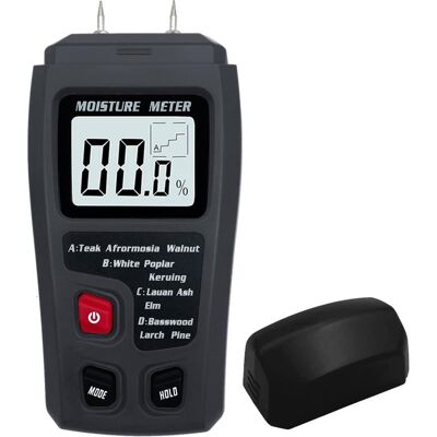 Vision Humidimètre Numérique Pour Bois, Testeur D'Humidité Du Bois, Hygromètre, Détecteur D'Humidité Du Bois, Grand Écran Lcd (gris) - Publicité Vision Humidimètre Numérique Pour Bois, Testeur D'Humidité Du Bois, Hygromètre, Détecteur D'Humidité Du Bois, Grand Écran Lcd (gris) - Publicité