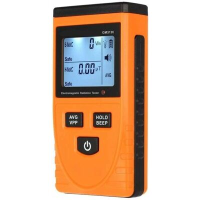 SANS MARQUE Testeur De Compteur Gauss Emf Elf Testeur D'Intensité De Champ Magnétique Détecteur De Champ Électromagnétique Avec Écran Lcd Numérique - Publicité SANS MARQUE Testeur De Compteur Gauss Emf Elf Testeur D'Intensité De Champ Magnétique Détecteur De Champ Électromagnétique Avec Écran Lcd Numérique - Publicité