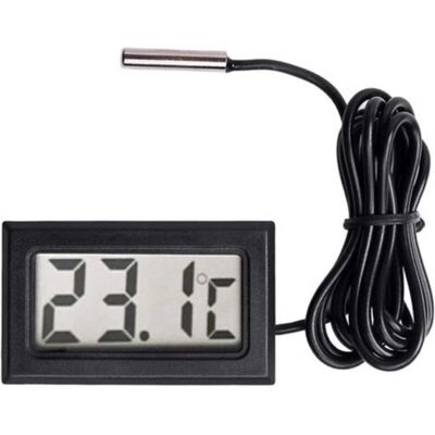 URSUS Nouveau Thermometre Lcd Numerique Capteur De Sonde De Jauge De Temperature De Plage De -50 Celsius C A + 110 Celsius C - Publicité URSUS Nouveau Thermometre Lcd Numerique Capteur De Sonde De Jauge De Temperature De Plage De -50 Celsius C A + 110 Celsius C - Publicité