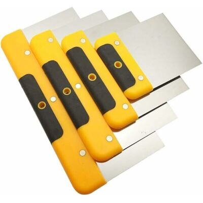Melissa Vente Chaude-jeu De 4 Spatules De Carrossier, Spatule De Plâtrier Inox, Couteau À Enduire Pour Propagation De Plaque De Plâtre,boue,peinture De Grattage,4 Pouces,6 Pouces,8 Pouces,10 Pouces (4,de Debu - Publicité Melissa Vente Chaude-jeu De 4 Spatules De Carrossier, Spatule De Plâtrier Inox, Couteau À Enduire Pour Propagation De Plaque De Plâtre,boue,peinture De Grattage,4 Pouces,6 Pouces,8 Pouces,10 Pouces (4,de Debu - Publicité
