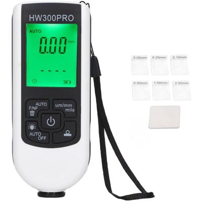 MOXIE Sjlerst Jauge D'Épaisseur De Revêtement Numérique Abs Avec Corde Portable Fonction D'Arrêt Automatique Compteur De Revêtement De Peinture Pour Extérieur - Publicité MOXIE Sjlerst Jauge D'Épaisseur De Revêtement Numérique Abs Avec Corde Portable Fonction D'Arrêt Automatique Compteur De Revêtement De Peinture Pour Extérieur - Publicité