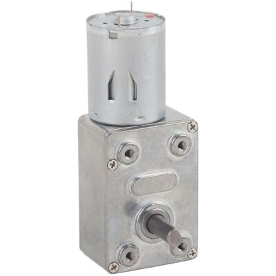 PELTOR Jeffergarden Moteur À Engrenages À Vis Sans Fin Réversible À Couple Élevé, 1 Pièce, Cc 12 V, Moteur Réducteur (62 Tr/min) - Publicité PELTOR Jeffergarden Moteur À Engrenages À Vis Sans Fin Réversible À Couple Élevé, 1 Pièce, Cc 12 V, Moteur Réducteur (62 Tr/min) - Publicité