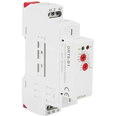 MOXIE Relais À Retardement - Grt8-b1 Ac/dc12-240v Relais Temporisé Multifonction, Mini Relais De Temporisation - M1 Montage Sur Rail Din 10 Fonctions Indicateurs Led Pour Équipement Industriel - Publicité MOXIE Relais À Retardement - Grt8-b1 Ac/dc12-240v Relais Temporisé Multifonction, Mini Relais De Temporisation - M1 Montage Sur Rail Din 10 Fonctions Indicateurs Led Pour Équipement Industriel - Publicité