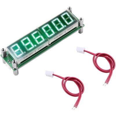 MOXIE Fréquencemètre, Plj-6led-h Compteur De Fréquence De Signal Numérique Cymomètre 1mhz - 1000mhz Avec D'Affichage À Led (green Font) - Publicité MOXIE Fréquencemètre, Plj-6led-h Compteur De Fréquence De Signal Numérique Cymomètre 1mhz - 1000mhz Avec D'Affichage À Led (green Font) - Publicité