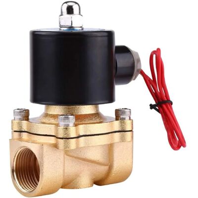 MOXIE Ac 220v 3/4-inch Vanne Électromagnétique Électrique, Électrovanne Normalement Fermée En Alliage De Zinc Nc Pour Le Gaz, Air, Huile, Eau - Publicité MOXIE Ac 220v 3/4-inch Vanne Électromagnétique Électrique, Électrovanne Normalement Fermée En Alliage De Zinc Nc Pour Le Gaz, Air, Huile, Eau - Publicité