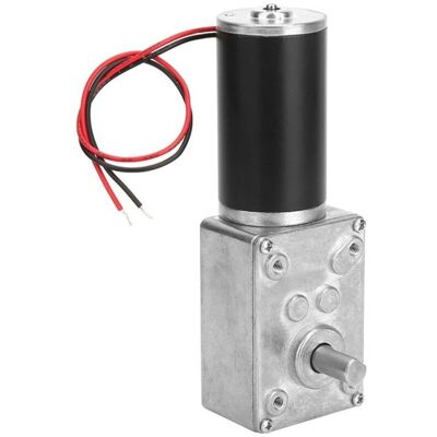 SANS MARQUE Moteur À Engrenages À Vis Sans Fin Réversible À Réduction De Vitesse, Arbre De 8 Mm, 12 V (12 V, 20 Tr/min) - Publicité SANS MARQUE Moteur À Engrenages À Vis Sans Fin Réversible À Réduction De Vitesse, Arbre De 8 Mm, 12 V (12 V, 20 Tr/min) - Publicité
